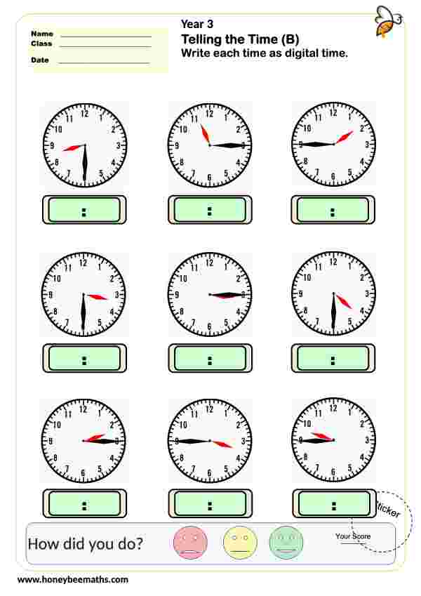 Telling the Time (B)